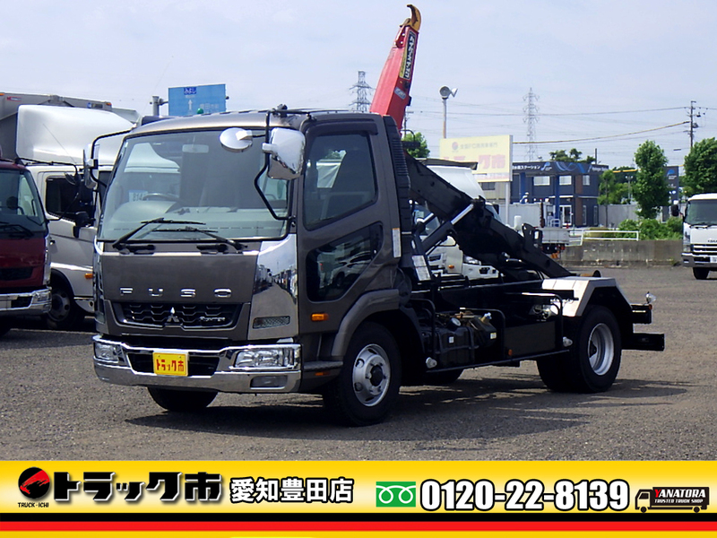 三菱ふそう ファイター 脱着付コンテナ車 フックロール ラジコン ETC 3.6t 6MT｜中古トラック在庫詳細｜株式会社ヤナギサワ自動車販売