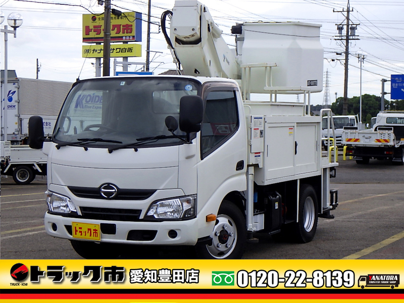 日野 デュトロ 高所作業車 9.9m 電工仕様 FRPバケット タダノ 4WD 5MT｜中古トラック在庫詳細｜株式会社ヤナギサワ自動車販売