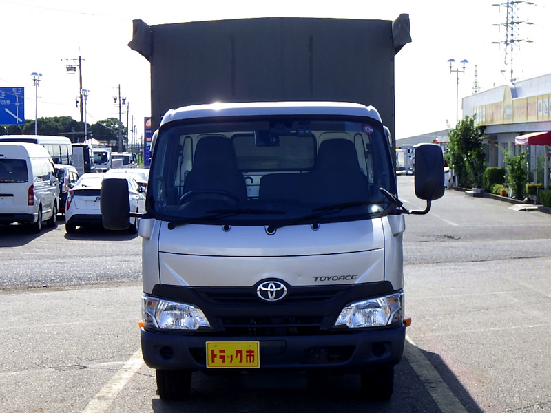 トヨタトヨエースの荷台の幌 トヨタ トヨエース 幌 ウイング 積載2t ワイド超ロング全低床