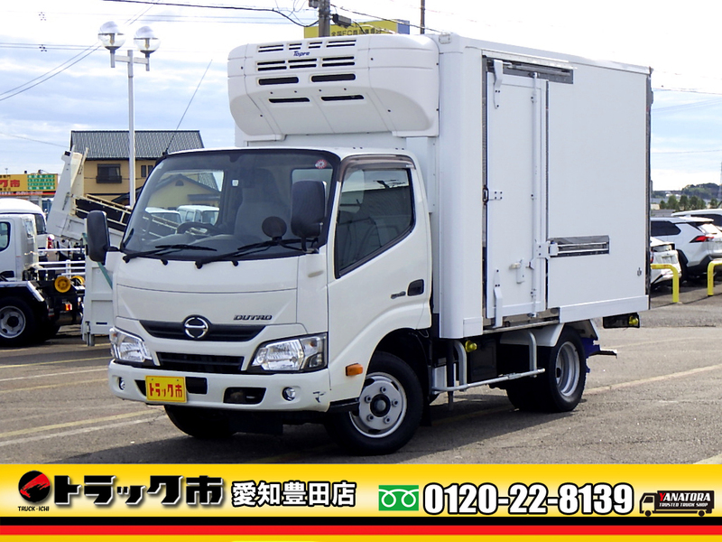 日野 デュトロ 冷蔵冷凍車 -5℃ 左スライドドア Bカメラ 記録簿 2t AT｜中古トラック在庫詳細｜株式会社ヤナギサワ自動車販売