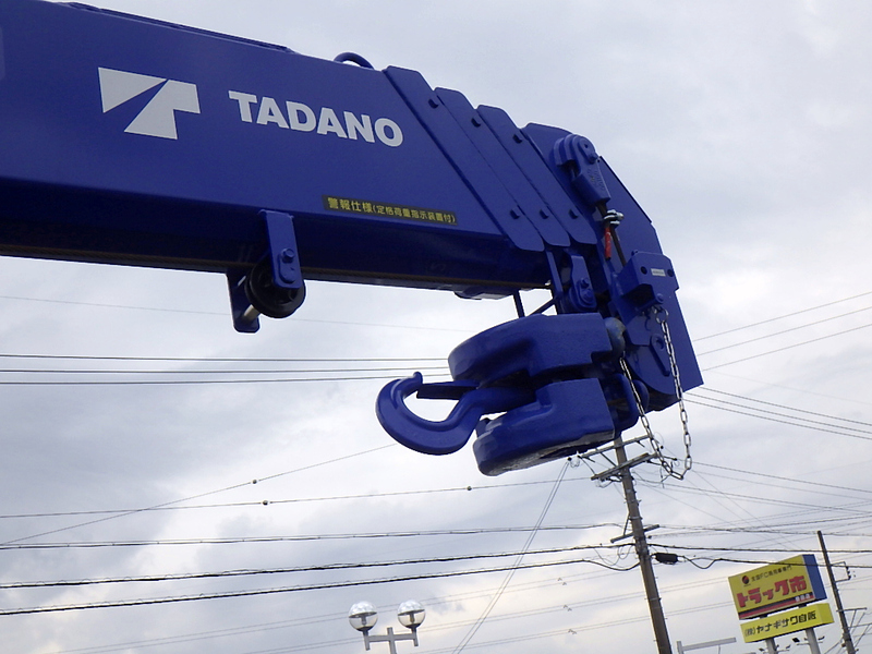 三菱ふそう キャンター 4段セルフクレーン ハイジャッキ ワイド