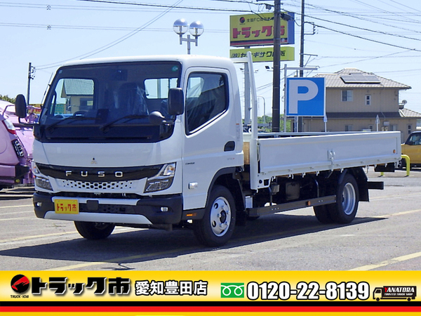 三菱ふそう キャンター 平 ワイド ロング 全低床 後期 3方開 未使用車 2t 5MT