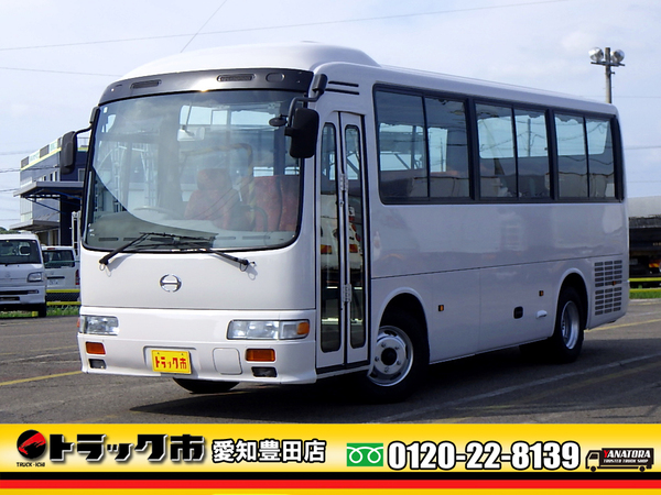 日野 リエッセ マイクロバス 29人乗り 自動ドア エアサス リアエンジン