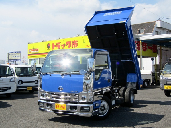 ３トンダンプ　リアピン付き　衝突軽減ブレーキ　ナビTV　LEDヘッド　オートマ車
