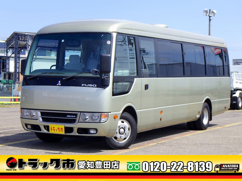 三菱ふそう ローザ マイクロバス プレミアム 28人 スーパーロング 自動