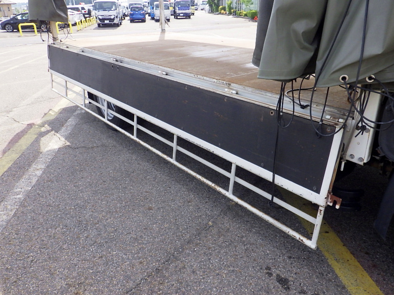 トヨタ トヨエース 幌カーテン付き平ボディ ワイド ロング 全低床 2t