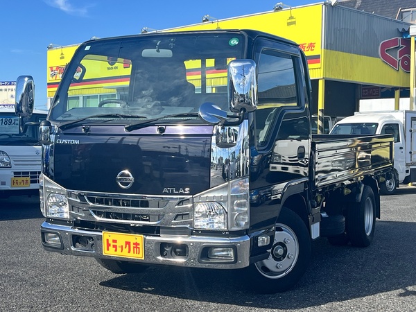 1.55トン平ボディーカスタム　衝突軽減ブレーキ　ナビTV　バックモニター　ETC　ドラレコ　インテリキー　AT車