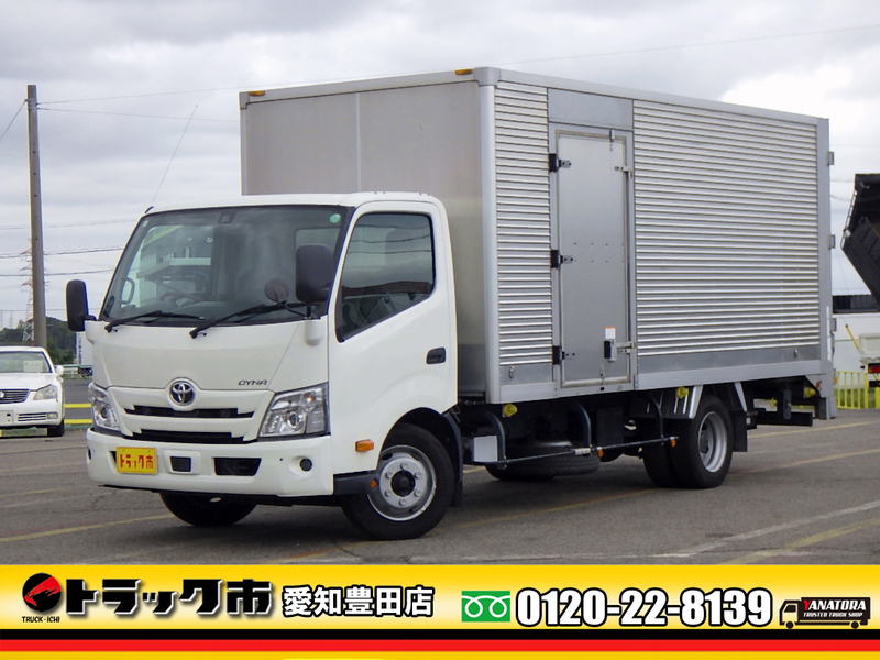 トヨタ ダイナ アルミバン ワイド 超ロング スライドゲート 左サイドD