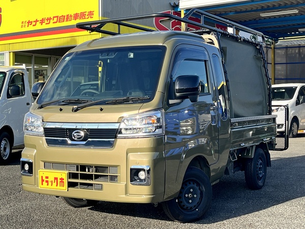 ジャンボ４WD　ＨＡＲＤＣＡＲＧＯキャリア　ヒッチキャリア　ベッドキット　スマアシ付き　AT車