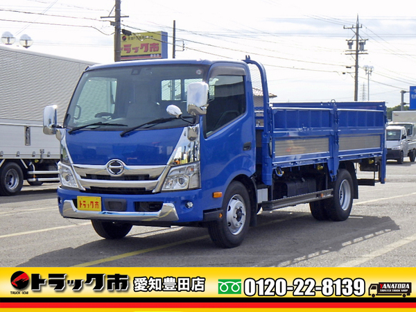 日野 デュトロ 平 垂直PG ワイドロング 5方開 ドラレコ ETC2.0 3.5t 6MT