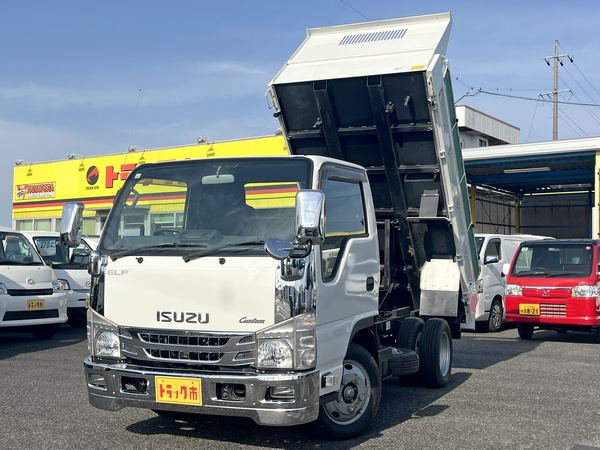 ２トン全低床ダンプ　カスタムグレード　コボレーン　リアピン　軽減ブレーキ　AT車