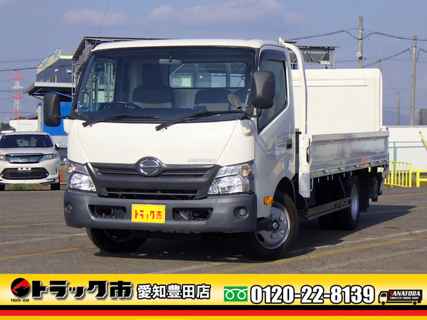 日野 デュトロ 平ボディ ワイドロング アーム式PG全低床 床板 ETC 2t AT