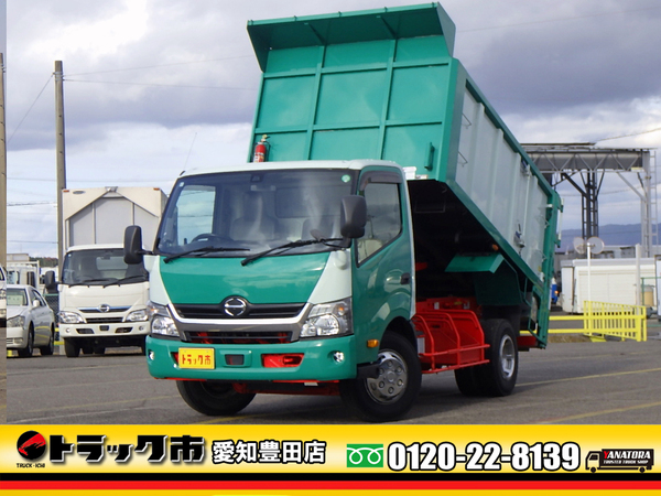日野 デュトロ 深ダンプ 3.6t パワーゲート付き ワイド 土砂禁 6MT