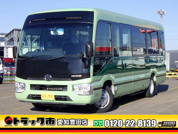 日野 リエッセⅡ 28人乗 マイクロバス ロング EXグレード 自動ドア