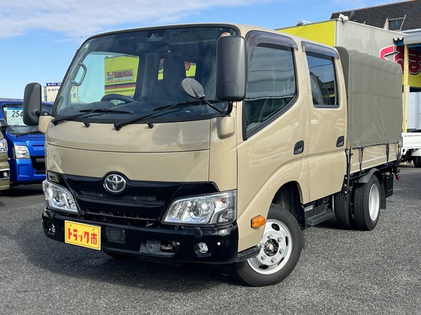 1.25トンWキャブ幌4WD　カスタム塗装　軽減ブレーキ　ナビTV　Bカメラ　AT車