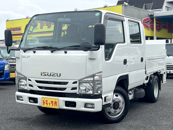 1.9トンWキャブ4WD　600KG垂直パワーゲート　リアヒーター　キーレス　5MT