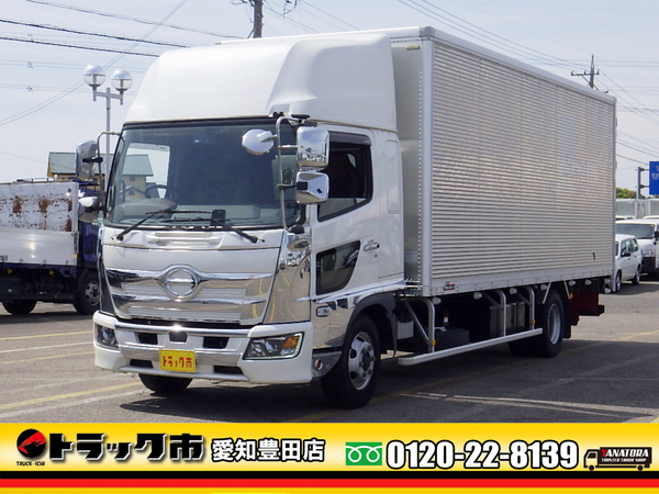 日野 レンジャー アルミバン 620標準幅 リアエアサス センターローラー 3t 6MT