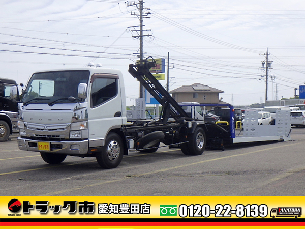 三菱ふそう キャンター 1台積 キャリアカー 極東フラトップZERO ラジコン 3.2t