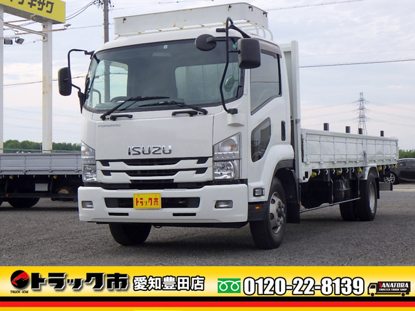 いすゞ フォワード 平 標準 610ボディ 荷台床板 埋込フック 坂道補助 3.6t