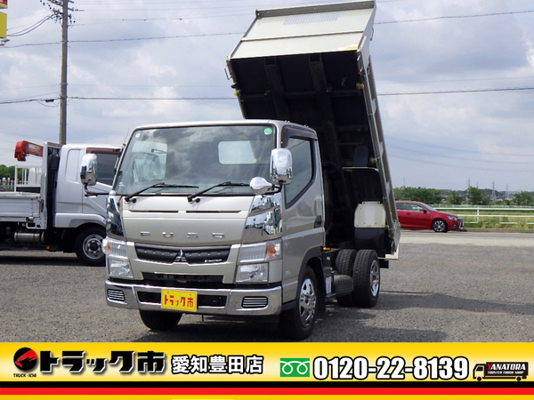 三菱ふそう キャンター ダンプ 中間ピン メッキパーツ あおり縞板プロテクタ 2t 5MT
