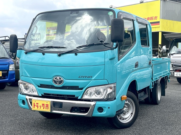 １トンWキャブ　低床リアWタイヤ　衝突軽減ブレーキ　５MT　普通免許で運転OK