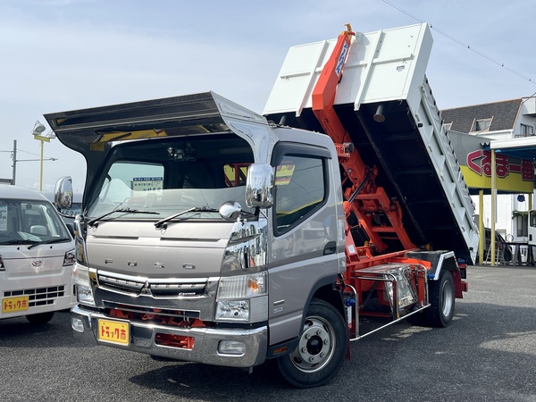 3.5トンアームロール　ダンプコンテナ　コボレーン　軽減ブレーキ　バックモニター　AT車