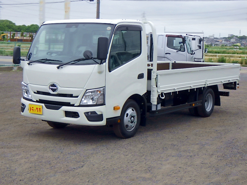 日野 デュトロ 平ボディ ワイドロング 2t 衝突軽減 登録済未使用車
