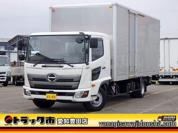 日野 レンジャー アルミバン ワイド×620 2.7t パワーゲート ベッド付き