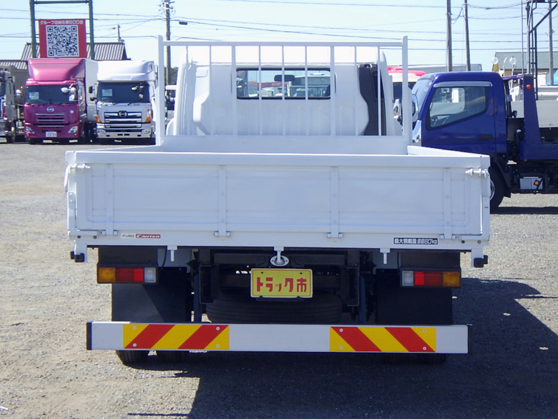 三菱ふそう キャンターEX 平ボディ 4.45t ワイド×620ボディ ロープ穴3
