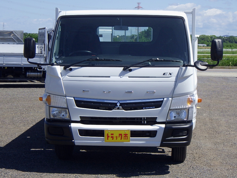 三菱ふそう キャンターEX 平ボディ 4.45t ワイド×620ボディ ロープ穴3