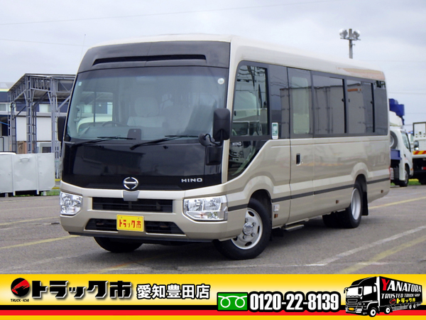 日野 リエッセ マイクロバス EX ロング 28人乗り オートステップ