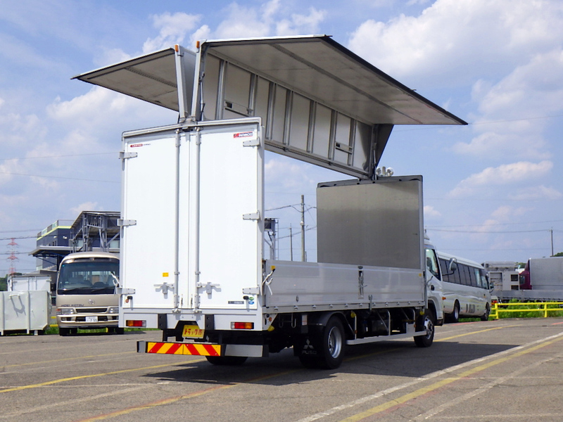三菱ふそう キャンターEX アルミウイング ワイド超超ロング 3.75t 620