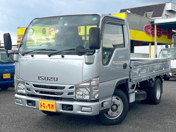 1.5トン10尺平ボディー　荷台床鉄板　バックモニター　キーレス　AT車