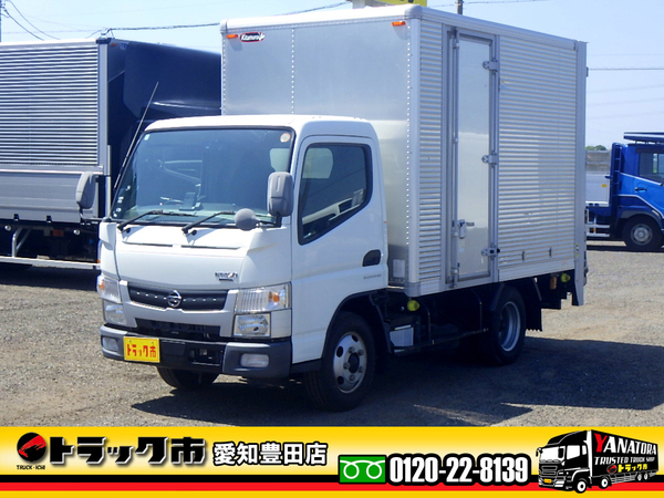 ニッサン NT450アトラス アルミバン パワーゲート 左サイドドア ラッシング2段 2t