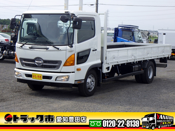 日野 レンジャー 平 標準幅×570ボディ 左右アオリバランサー 4.3t 6MT
