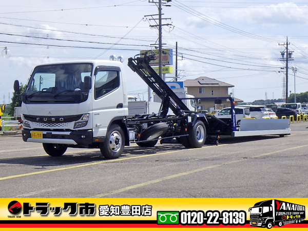 三菱ふそう キャンター 1台積キャリアカー 一般仕様 3.25t フルフラット Bカメラ