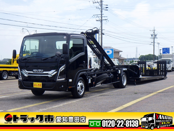 いすゞ エルフ 1台積キャリアカー 2.95t 極東フルフラット ラジコン 6MT