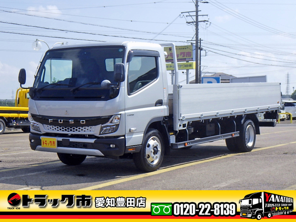 三菱ふそう キャンター 平ボディ アルミブロック ワイド超ロング 4.25t AT