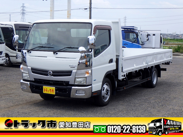 日産 NT450アトラス 平ボディ ワイド超ロング 2t ハイルーフ キャンターOEM