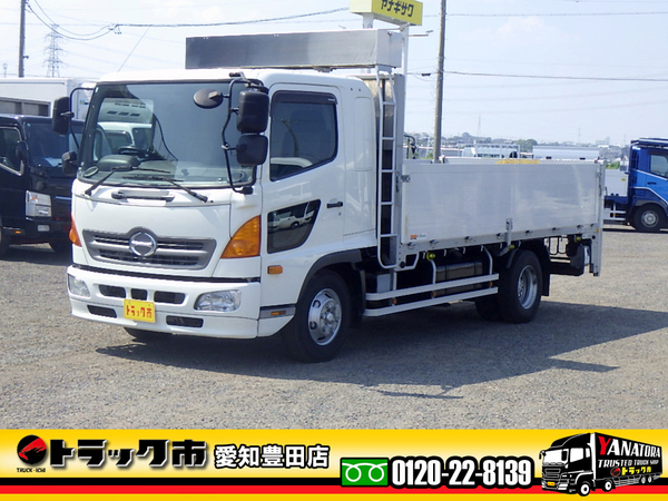 日野 レンジャー 平 アルミHiブロック 垂直ゲート ベッド 荷台床鉄板 3.6t 