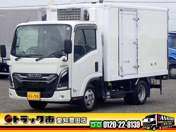 いすゞ エルフ 冷蔵冷凍車 中温 -5度 左右サイドドア 2t 衝突軽減 AT