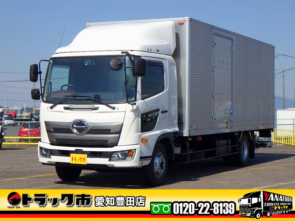 日野 レンジャー アルミバン 格納パワーゲート 標準×620 ベッド付 6MT