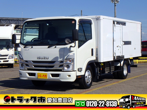 いすゞ エルフ 低温冷蔵冷凍車 2.95t ワイドロング -30度 ステンレス床